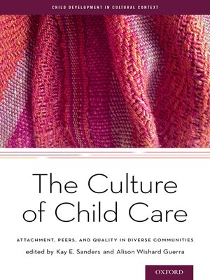 cover image of The Culture of Child Care